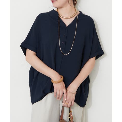 RMAF　NICE CLAUP / OLIVE des OLIVE（リマインドミーアンドフォーエ） | 【5色展開】ｵﾌｨｽｺｰﾃﾞにもおすすめ！ﾍﾝﾘｰﾈｯｸﾀｯｸﾌﾞﾗｳｽ