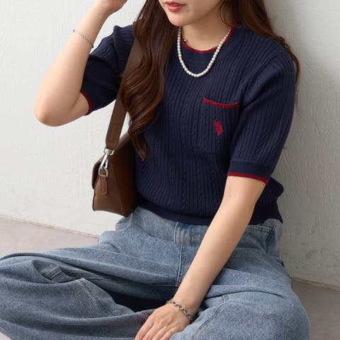 RMAF　NICE CLAUP / OLIVE des OLIVE（リマインドミーアンドフォーエ） | 【U.S. POLO ASSN. ×RMAF】ﾎﾟｹｯﾄ付きｹｰﾌﾞﾙﾌﾟﾙｵｰﾊﾞｰ