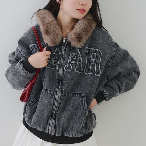 RMAF　NICE CLAUP / OLIVE des OLIVE（リマインドミーアンドフォーエ） | 【丈を選べる】ﾌｧｰ付ﾌｰﾄﾞﾌﾞﾙｿﾞﾝ