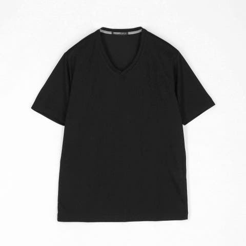 NICOLE（ニコル） | ブロックストレッチＶネック半袖プルオーバー