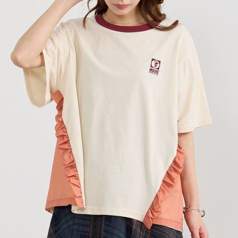 NICOLE(ニコル) | 【DISCUS】フリルTシャツ