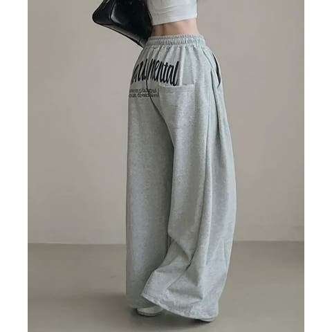 NinaetLina（ニナエリナ） | バックプリントスエットパンツ