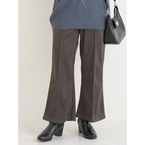 Re-J＆SUPURE（リジェイアンドスプル） | スエードポンチフレアパンツ