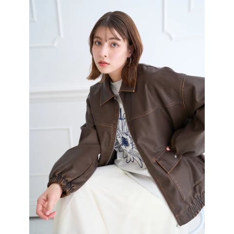 【2024年製 新品】 レザー ヴィンテージ マキシ丈 ベルト 取外し可 ライナー 本革 ジャケット・アウター
