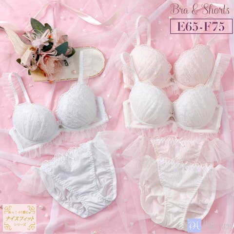 palissee（パリーゼ） | 【EFカップ】プリンセスフリル３/４カップブラ＆ショーツ