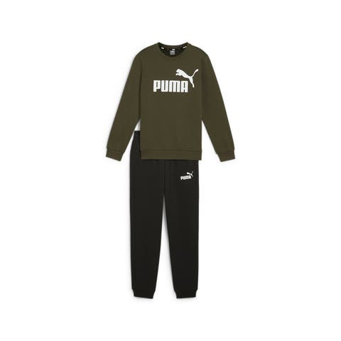 PUMA（プーマ） | キッズ ボーイズ NO.1 ロゴ スウェット スーツ 裏起毛 B 130-160cm