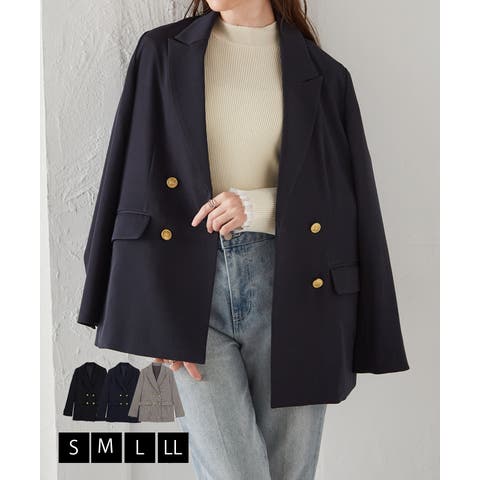 RANAN（ラナン） | ゴールドボタンＷテーラードジャケット