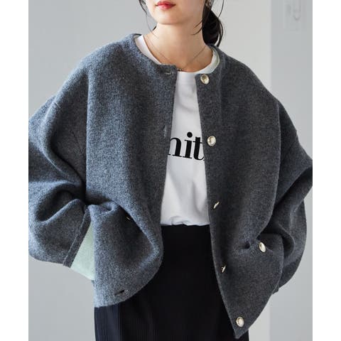 カーディガン グレー/灰色系（レディース）のおすすめアイテム