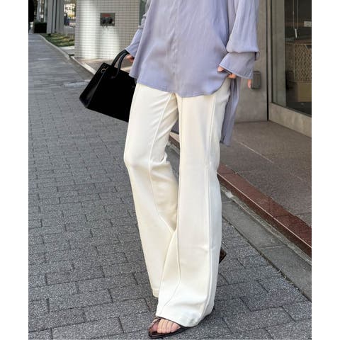 RANAN（ラナン） | ジャージーツイルフレアーパンツ