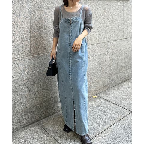 RANAN（ラナン） | フロントジップデニムジャンスカ