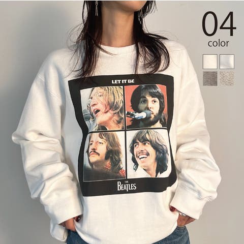 SETUP7【WOMEN】（セットアップセブン） | 【vieux by MAISON BREEZE】vintage print sweatshirt THE BEATLES LET IT BE / HELP!