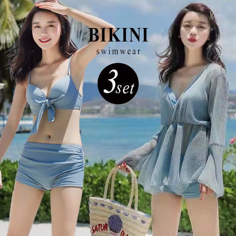 swimwear/水着/フロントリボン （ビキニ リボン （レディース