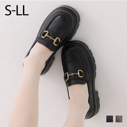 VIVIAN COLLECTION（ヴィヴィアンコレクション） | 厚底トラックソールビット付きローファー