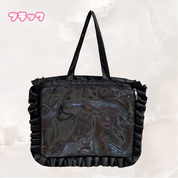 フリルサテン痛バッグ[品番：ANCW0010268]｜SHEPP（シープ）の