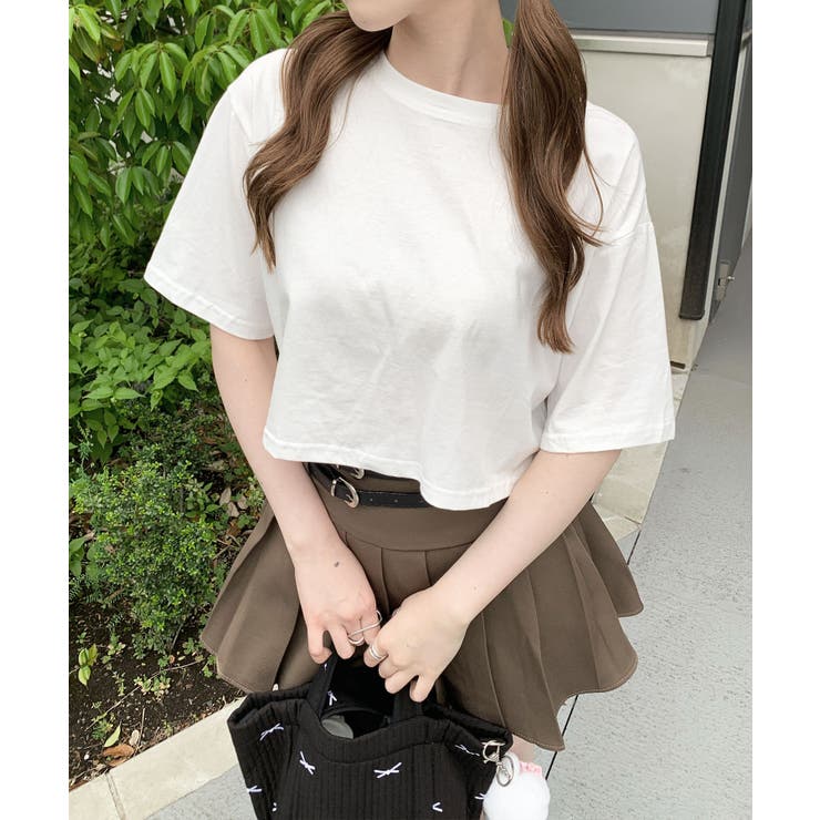 ワイドシルエットショートTシャツ | SHEPP | 詳細画像20 
