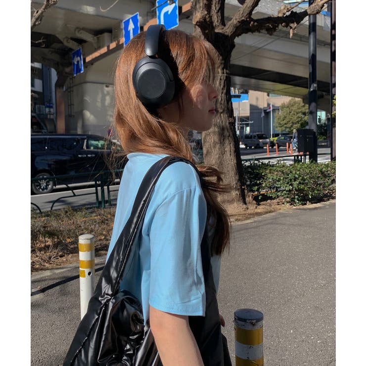 ロゴネーム付きギャザークロップドTシャツ | SHEPP | 詳細画像12 