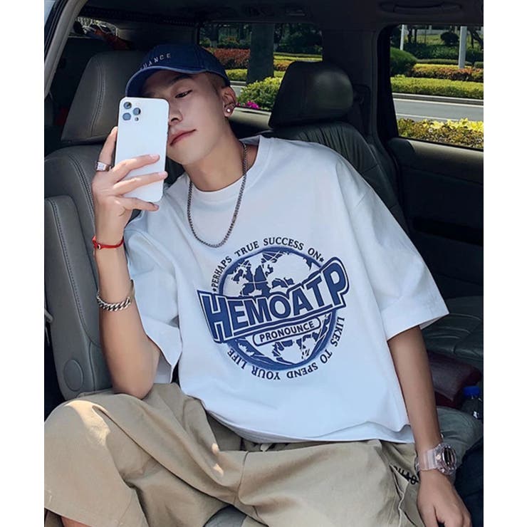 サークルロゴモチーフビッグTシャツ | SHEPP | 詳細画像4 