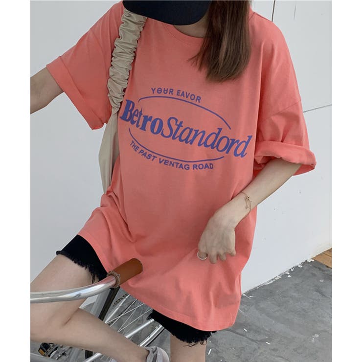 カラープリントビッグTシャツ[品番：ANCW0009981]｜SHEPP