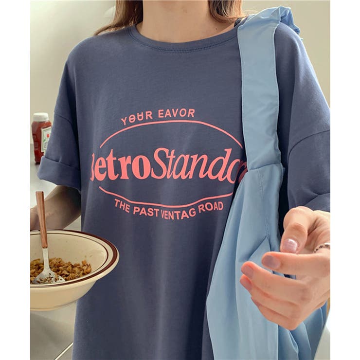 カラープリントビッグTシャツ | SHEPP | 詳細画像11 