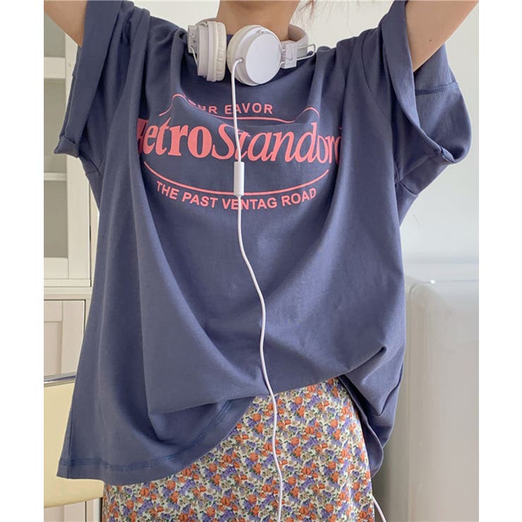 カラープリントビッグTシャツ | SHEPP | 詳細画像14 