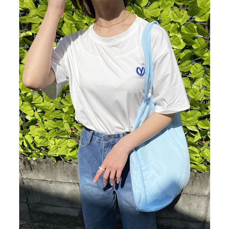 ハートロゴ刺繍Tシャツ | SHEPP | 詳細画像27 