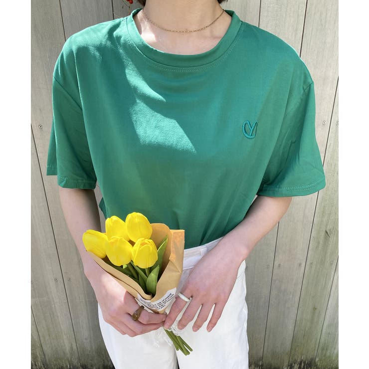 ハートロゴ刺繍Tシャツ | SHEPP | 詳細画像33 