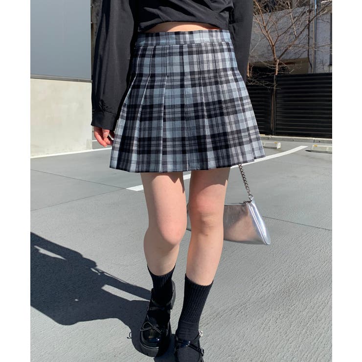 プリーツチェックミニスカート | SHEPP | 詳細画像11 