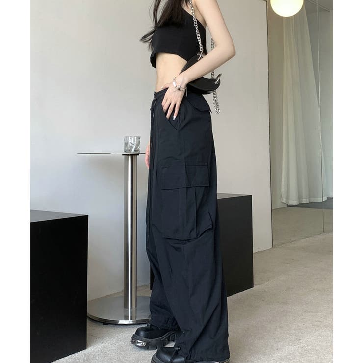ユニセックスワイドカーゴパンツ | SHEPP | 詳細画像5 