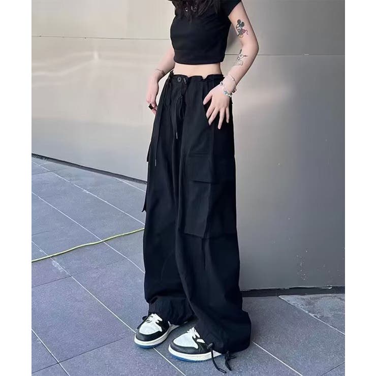 ユニセックスワイドカーゴパンツ | SHEPP | 詳細画像7 