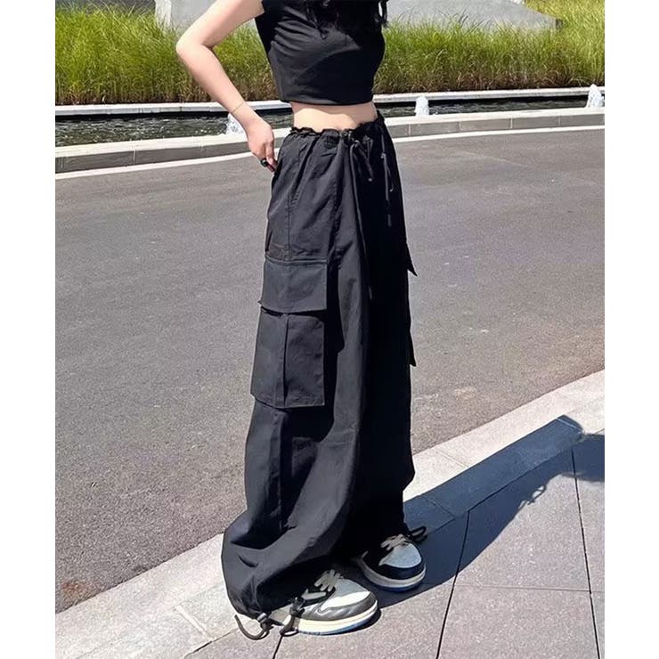 ユニセックスワイドカーゴパンツ | SHEPP | 詳細画像9 