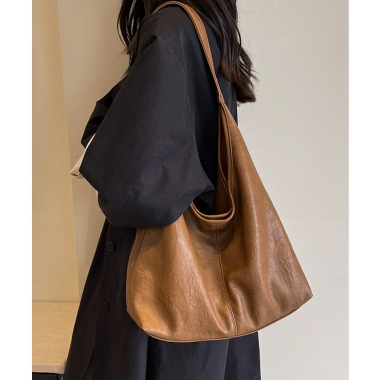 フェイクレザーショルダーバッグ[品番：ANCW0000069]｜SHEPP（シープ  