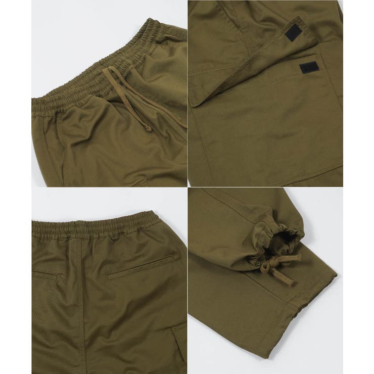 カーゴパンツ レディース ワイドパンツ[品番：OCGW0003022]｜ONE