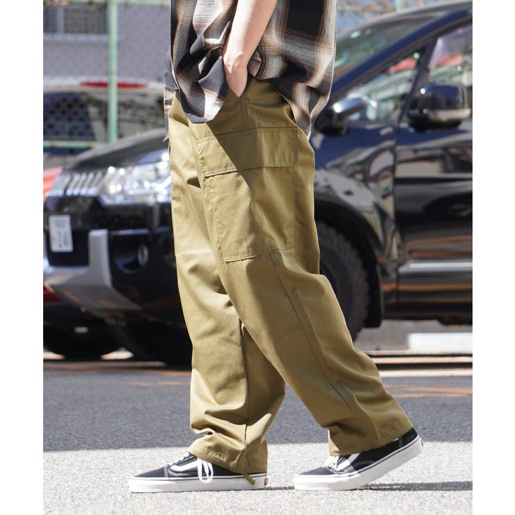 カーゴパンツ メンズ ワイドパンツ[品番：OCGW0003023]｜ONE 4 PREMIUM