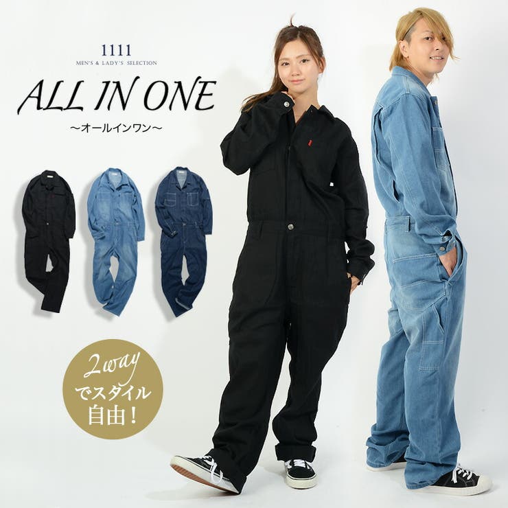 ◆美品◆　varde77 AII IN ONE　つなぎ　Denim セール】デニムオールインワン / Denim All In One（つなぎ