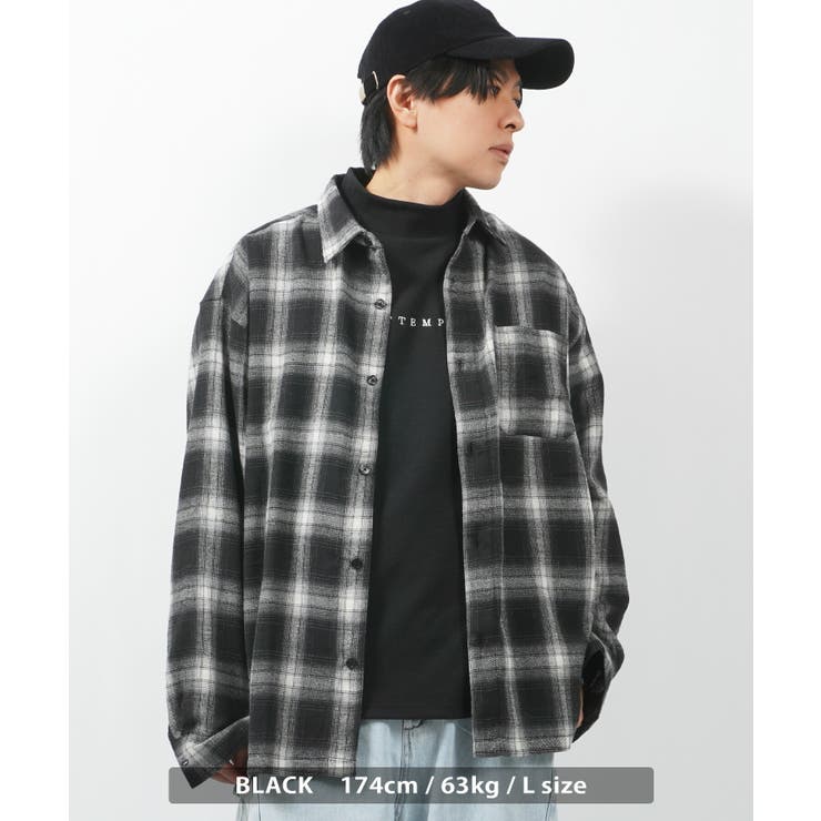 チェックシャツ メンズ シャツ[品番：OCGW0002958]｜ONE 4