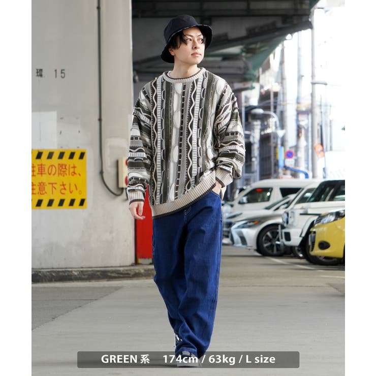 3D ニット メンズ[品番：OCGW0002960]｜ONE 4 PREMIUM（ワン