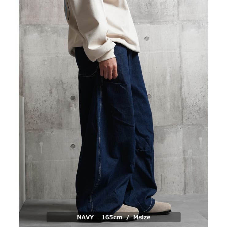 バレルレッグ ジーンズ メンズ | ONE 4 PREMIUM | 詳細画像6 