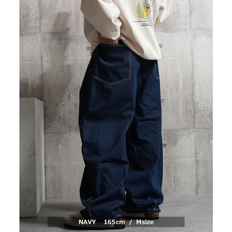 バレルレッグ ジーンズ メンズ | ONE 4 PREMIUM | 詳細画像7 