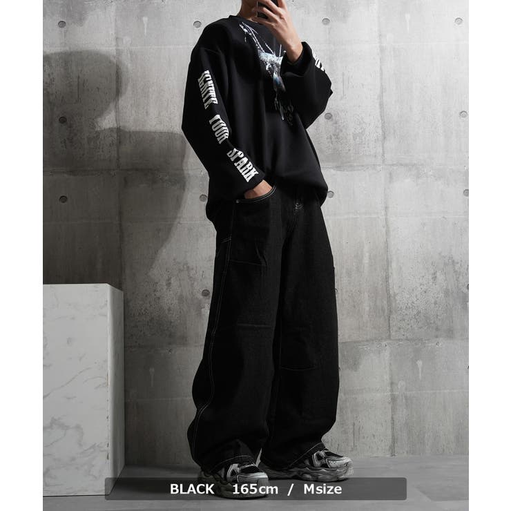 バレルレッグ ジーンズ メンズ | ONE 4 PREMIUM | 詳細画像12 