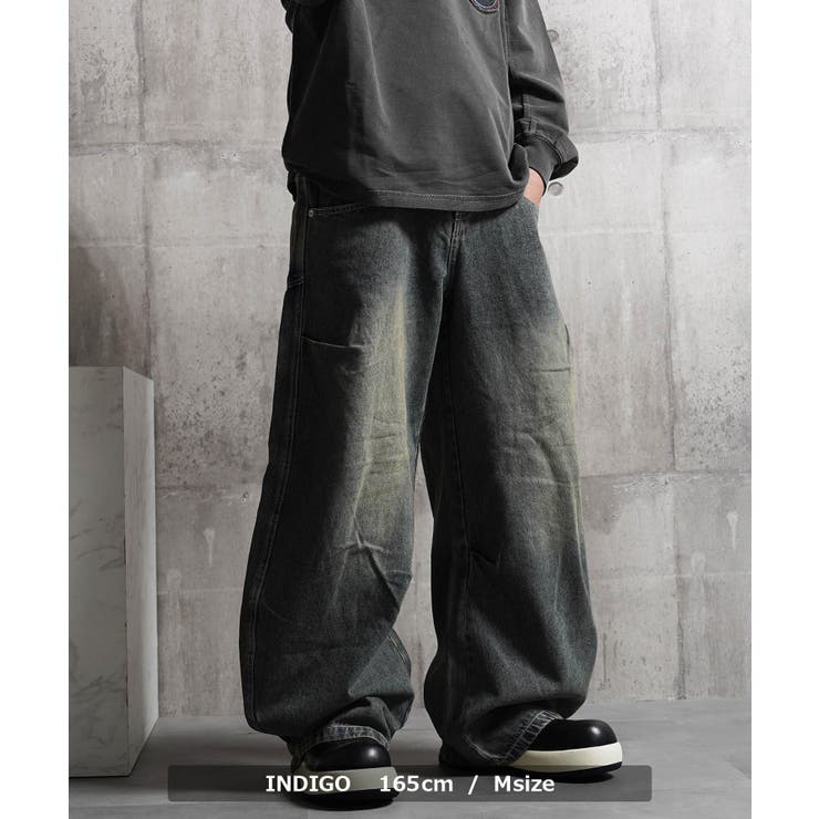 バレルレッグ ジーンズ メンズ | ONE 4 PREMIUM | 詳細画像13 