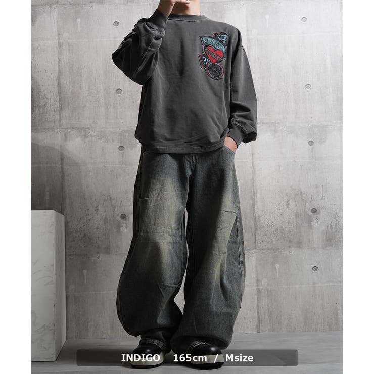 バレルレッグ ジーンズ メンズ | ONE 4 PREMIUM | 詳細画像16 