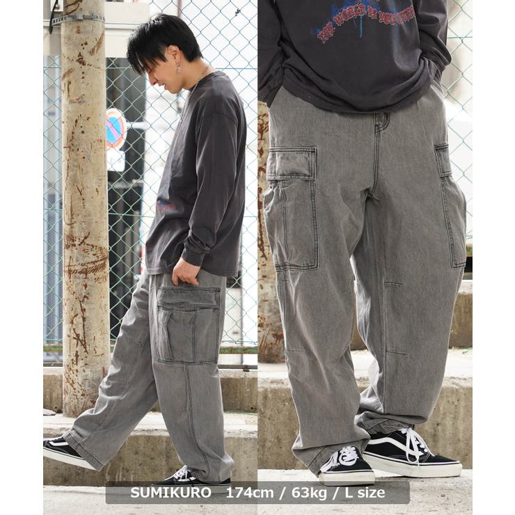 ◇イージー ワイドカーゴ デニムパンツ◇[品番：OCGW0003350]｜ONE 4 PREMIUM（ワンフォープレミアム  ）のメンズファッション通販｜SHOPLIST（ショップリスト）