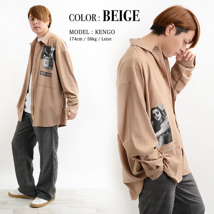 ロングシャツ シャツ メンズ 品番 Ocgw One 4 Premium ワンフォープレミアム のレディースファッション通販 Shoplist ショップリスト