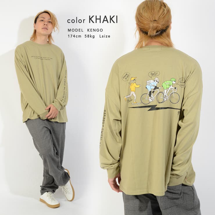 ビッグシルエットロンtメンズオーバーサイズロンtレディースビッグtシャツ長袖tシャツ長袖tシャツビッグロンtプリントtシャツ韓国ファッション秋冬ペアルックカップル秋冬お揃い服メンズ秋服レディース冬服韓国ファッションストリート