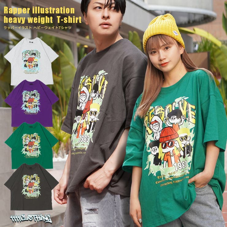 オーバーサイズ Tシャツ メンズ[品番：OCGW0003099]｜ONE 4