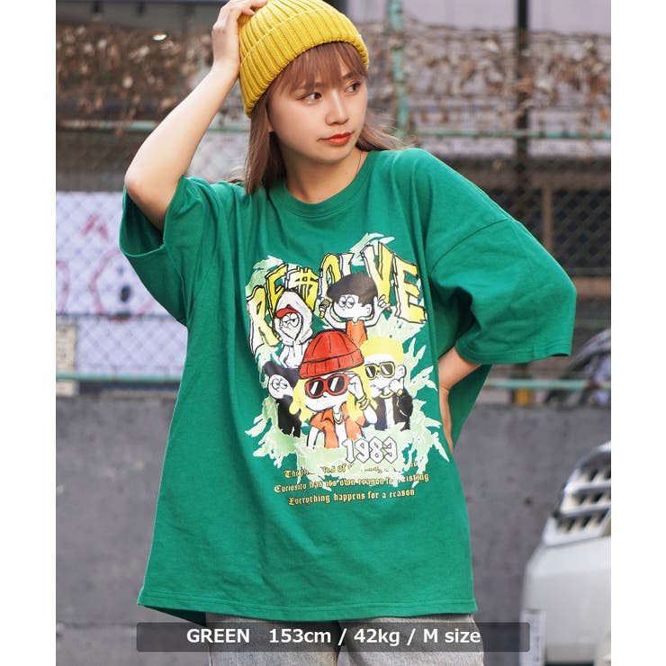 オーバーサイズ Tシャツ メンズ[品番：OCGW0003099]｜ONE 4 PREMIUM