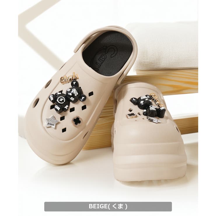 ビジュー付き 厚底サンダル レディース | ONE 4 PREMIUM | 詳細画像5 