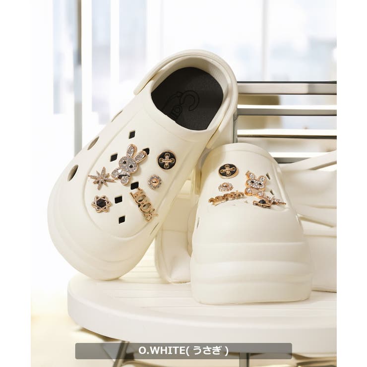 ビジュー付き 厚底サンダル レディース | ONE 4 PREMIUM | 詳細画像10 