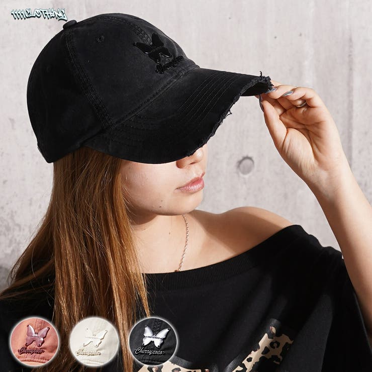 ダメージキャップ ユニセックス つば広 | ONE 4 PREMIUM | 詳細画像1 