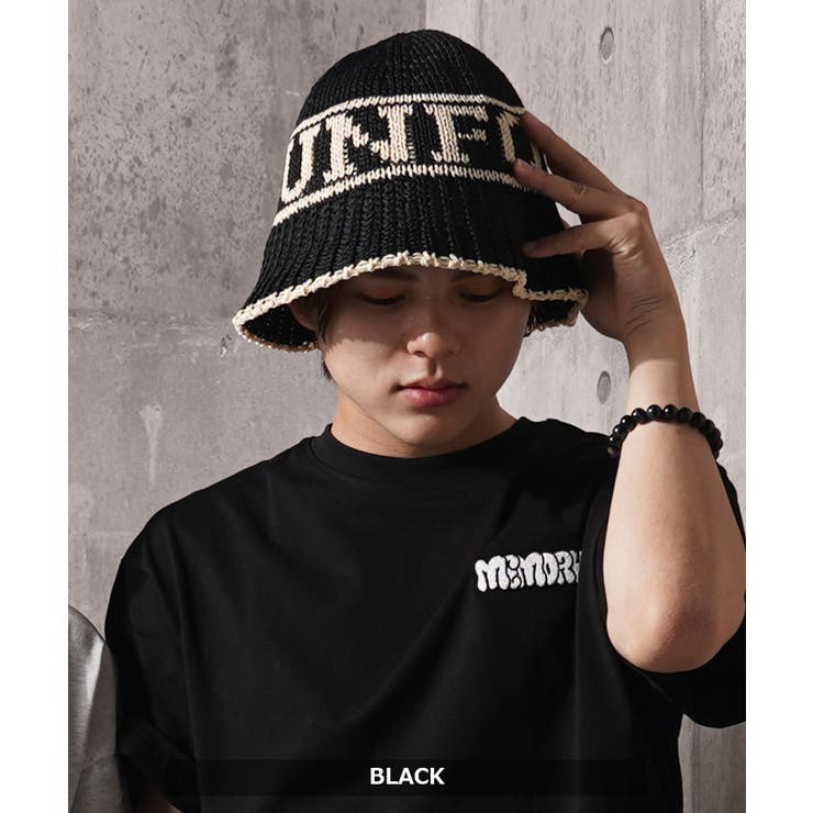 ロゴ編み クロシェ 帽子 | ONE 4 PREMIUM | 詳細画像8 